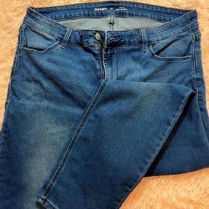Old Navy Women's Classic Blue Skinny Jeans